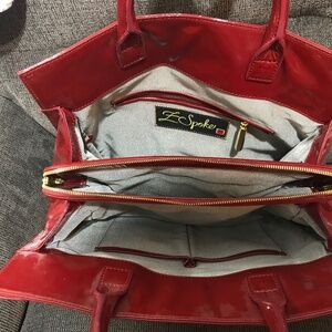 Red Leather Purse
